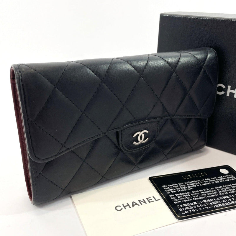CHANEL purse Matelasse leather Black Women Used - JP-BRANDS.com