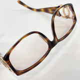 CHANEL sunglasses 02461 91235 sunglasses Synthetic resin Brown Women Used - JP-BRANDS.com