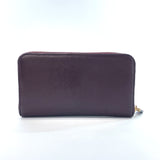 Salvatore Ferragamo purse Zip Around Gancini leather purple Women Used