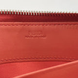 FENDI purse 8M0299 Zip Around monster leather Red Women Used - JP-BRANDS.com