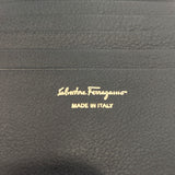 Salvatore Ferragamo wallet JL-22 Gancini leather Black Women Used