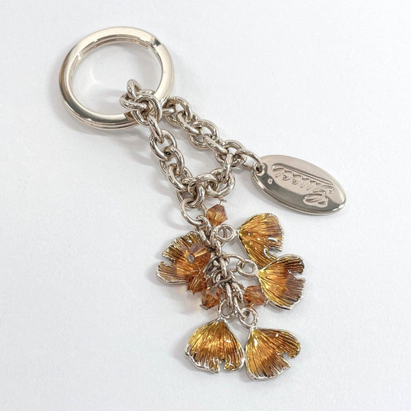 GUCCI key ring charm metal gold Clear orange Women Used - JP-BRANDS.com