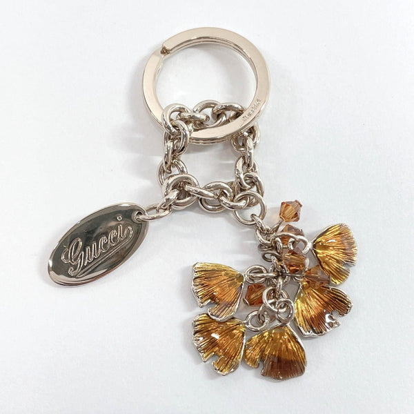 GUCCI key ring charm metal gold Clear orange Women Used - JP-BRANDS.com
