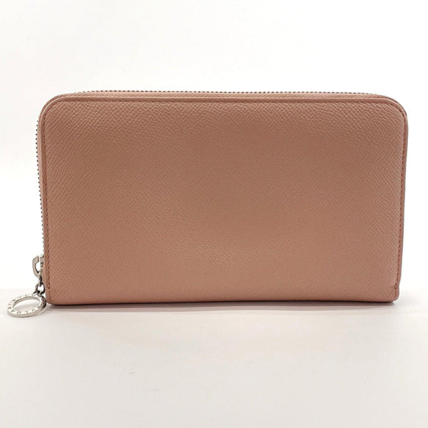 BVLGARI purse FG.E15.36935 Zip Around Bulgari Bulgari leather pink Women Used - JP-BRANDS.com