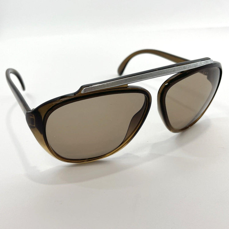 Christian Dior sunglasses 2059 11 vintage Synthetic resin khaki Silver Women Used - JP-BRANDS.com