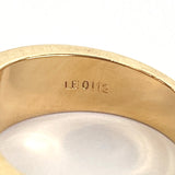 LOUIS VUITTON Ring M66421 Berggimia Ring metal 11 gold Black Women Used