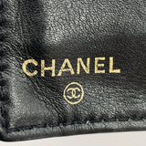 CHANEL purse purse with a clasp COCO Mark Matt caviar skin Black Women Used - JP-BRANDS.com