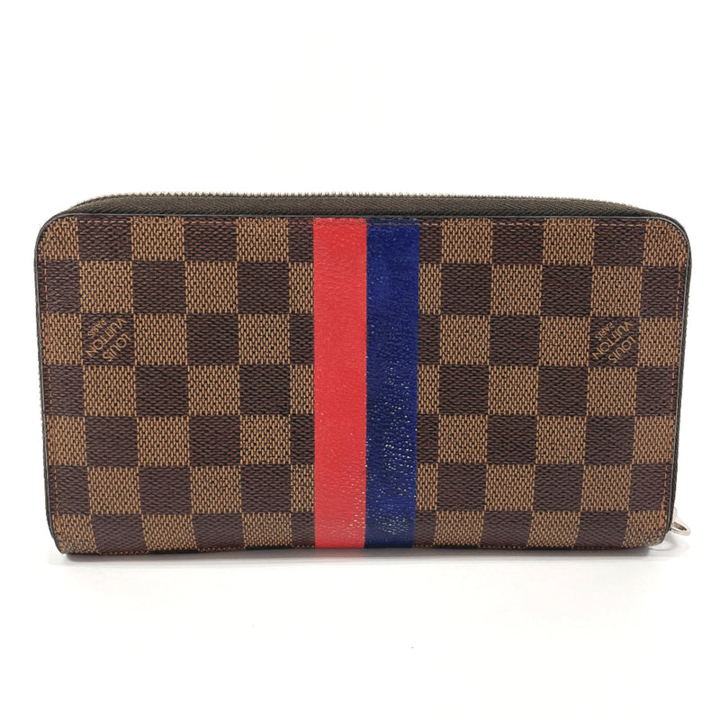 LOUIS VUITTON purse N63342 Zippy Organizer Chapman Brothers Collaboration  Damier canvas Brown mens Used