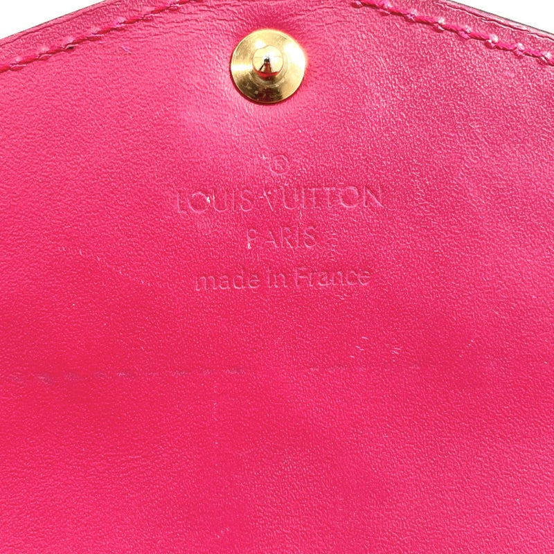 LOUIS VUITTON purse M90154 Portefeiulle Sarah Monogram Vernis pink Women Used - JP-BRANDS.com