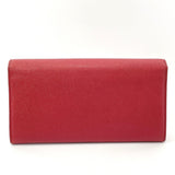 BVLGARI purse Bulgari Bulgari leather Red Women Used - JP-BRANDS.com