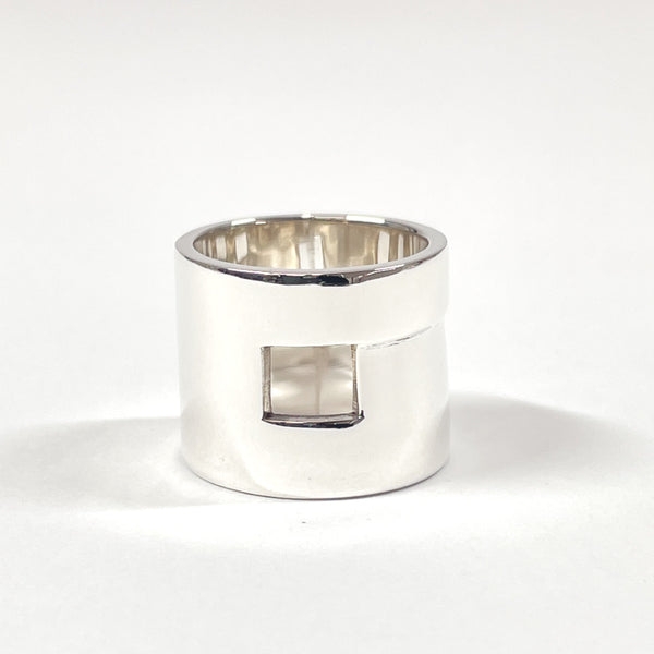 GUCCI Ring G logo motif Silver925 #10(JP Size) Silver Women