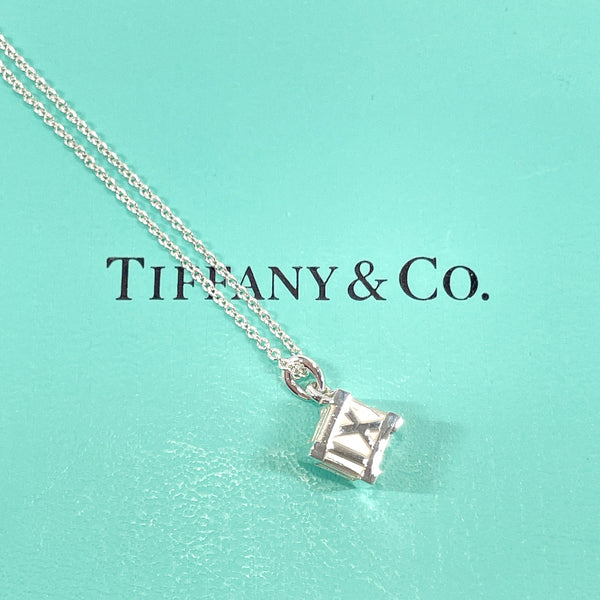 TIFFANY&Co. Necklace Atlas cube Silver925 Silver Women Used