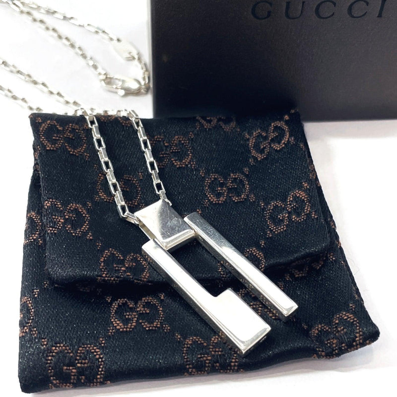 GUCCI Necklace G plate Silver925 Silver mens Used - JP-BRANDS.com
