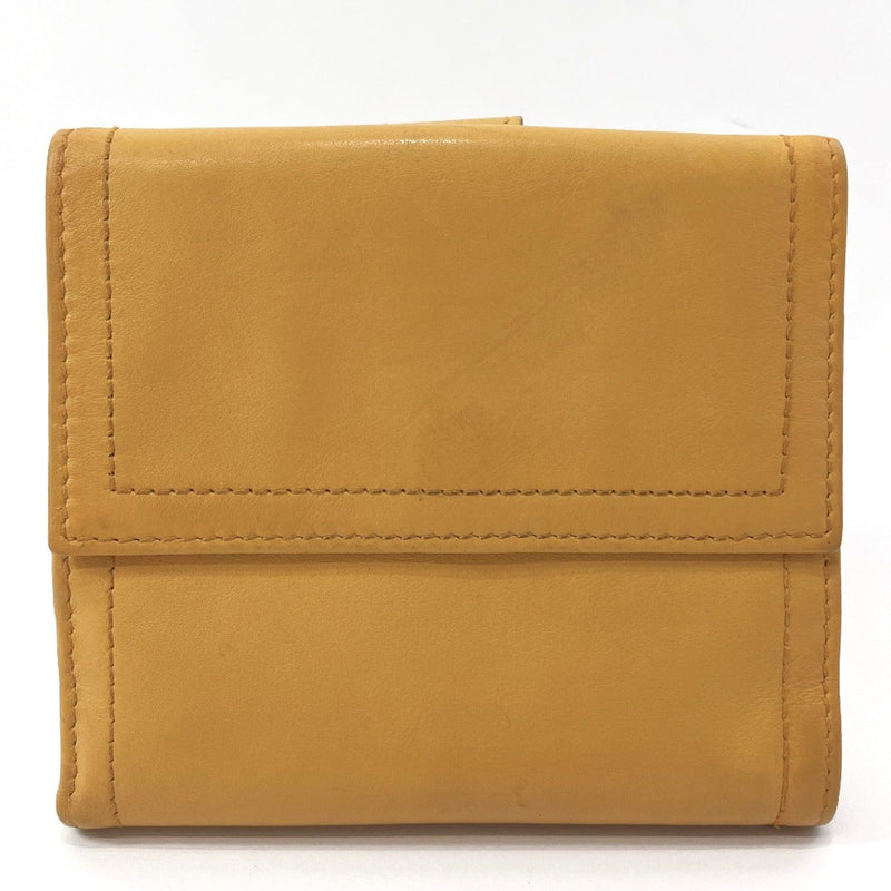 GUCCI wallet 190349 vintage leather yellow Women Used - JP-BRANDS.com