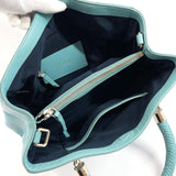 COLE HAAN Handbag 2way leather blue Women Used - JP-BRANDS.com
