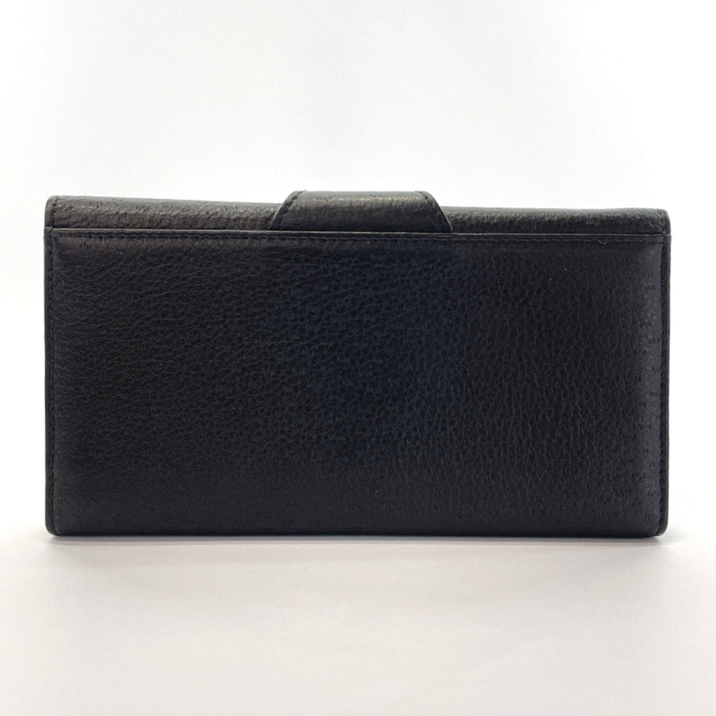 Salvatore Ferragamo purse Gancini leather Black unisex Used