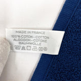 HERMES towel Face towel cotton Navy unisex New - JP-BRANDS.com