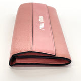 MIUMIU purse leather pink Women Used