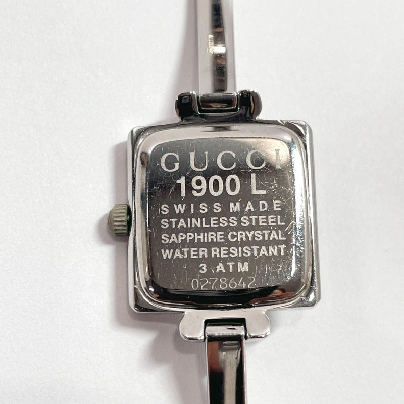 GUCCI Watches 1900L quartz Stainless Steel Silver Women Used - JP-BRANDS.com