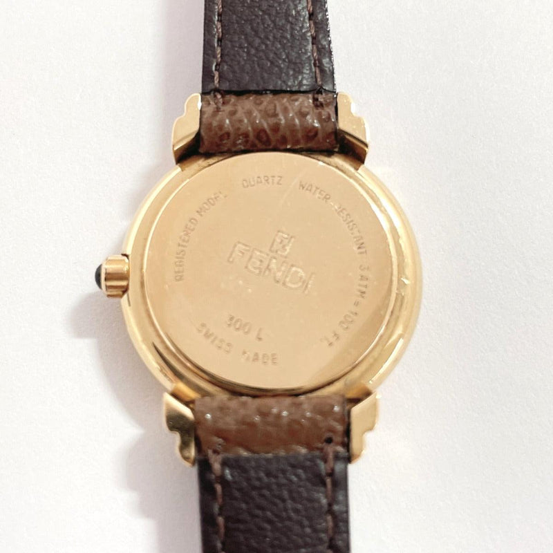 FENDI Watches quartz vintage Stainless Steel/leather gold gold Women U – JP -BRANDS.com