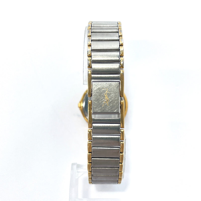YVES SAINT LAURENT Watches quartz vintage Stainless Steel gold Women Used