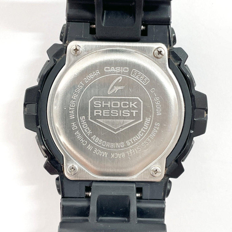 CASIO Watches G-8900A-1JF G shock G-SHOCK Synthetic resin Black blue mens Used - JP-BRANDS.com