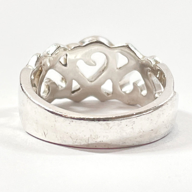 TIFFANY&Co. Ring Triple rubbing heart Silver925 #13(JP Size) Silver Women Used