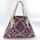 LOUIS VUITTON Tote Bag M95680 Tai Sienne PM canvas purple purple Women Used