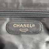 CHANEL Boston bag Bicolole leather Black Women Used - JP-BRANDS.com