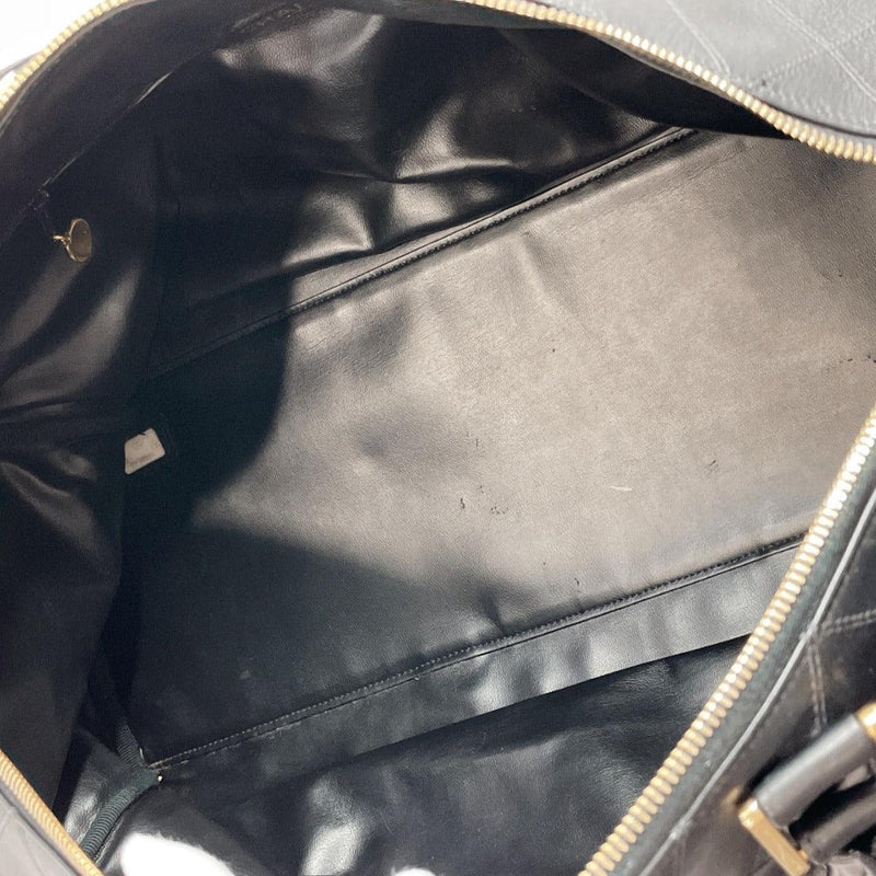 CHANEL Boston bag Bicolole leather Black Women Used - JP-BRANDS.com