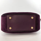 LOUIS VUITTON Shoulder Bag M40583 Oda shoes PM Monogram unplant/Suede purple Women Used