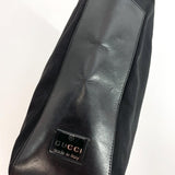 GUCCI Shoulder Bag 001.3770 one belt Nylon/leather Black Women Used - JP-BRANDS.com