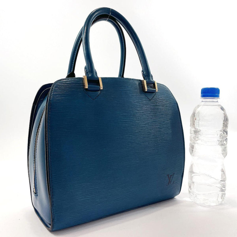 LOUIS VUITTON Handbag M5205G Pont Neuf Epi Leather blue Women Used - JP-BRANDS.com