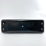 CARTIER Handbag Marcello Patent leather Black Women Used - JP-BRANDS.com