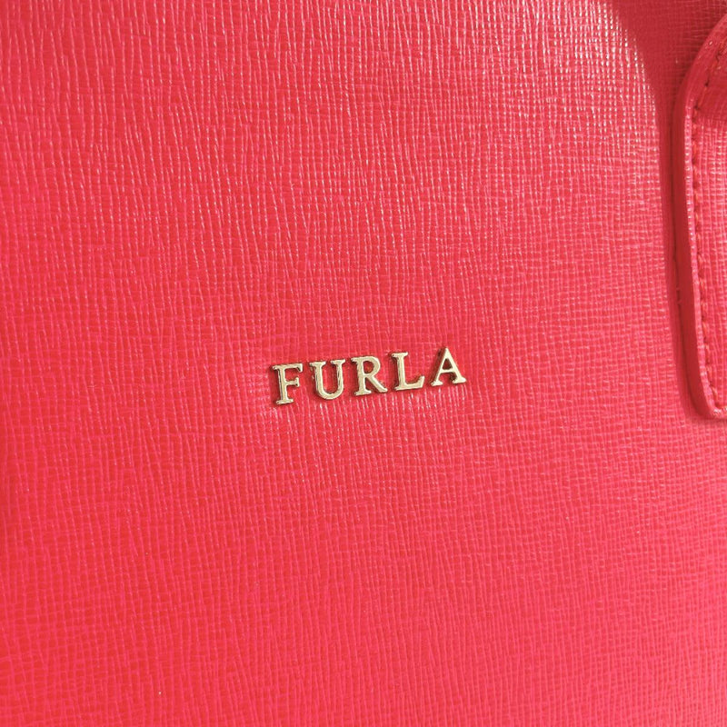 Furla Handbag 2WAY bag leather pink Women Used - JP-BRANDS.com