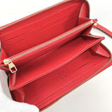 LOUIS VUITTON purse M62214  Zippy wallet old Monogram unplant Red Women Used - JP-BRANDS.com