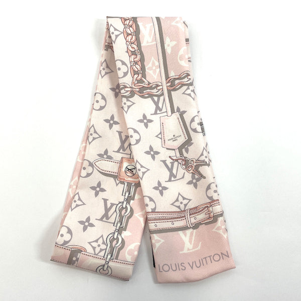 LOUIS VUITTON scarf M70637 scarf silk pink Women Used