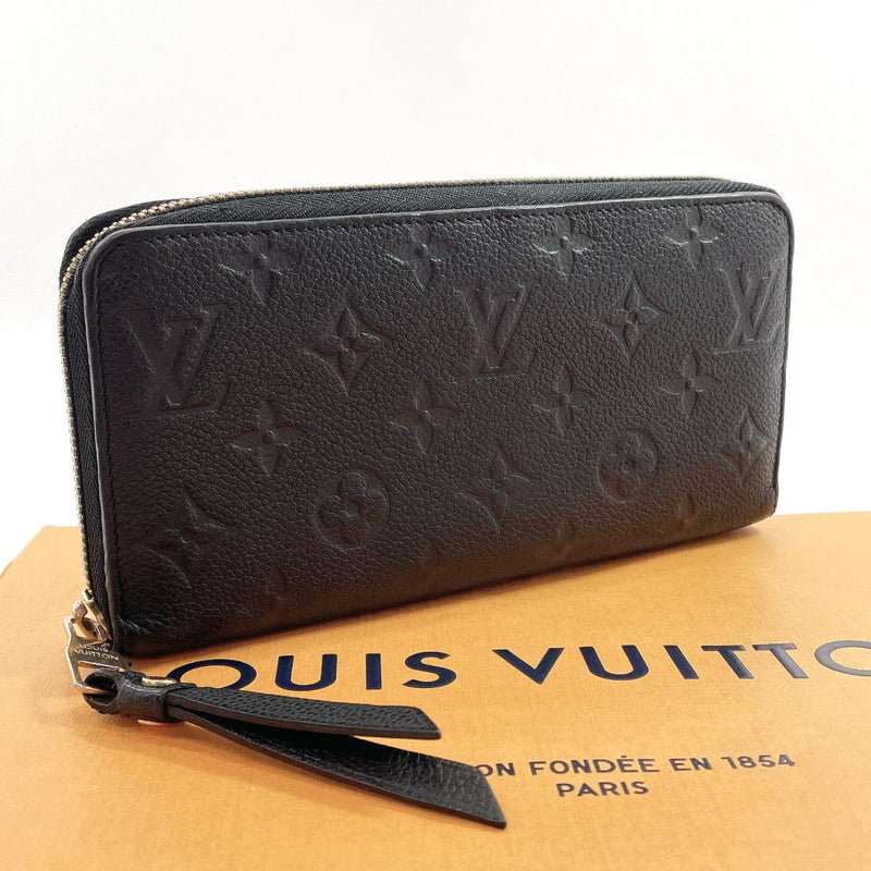 LOUIS VUITTON purse M60571 Zippy wallet Monogram unplant Black Women Used - JP-BRANDS.com