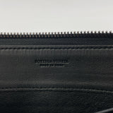 BOTTEGAVENETA purse Zip Around Intrecciato Calfskin Black mens Used - JP-BRANDS.com