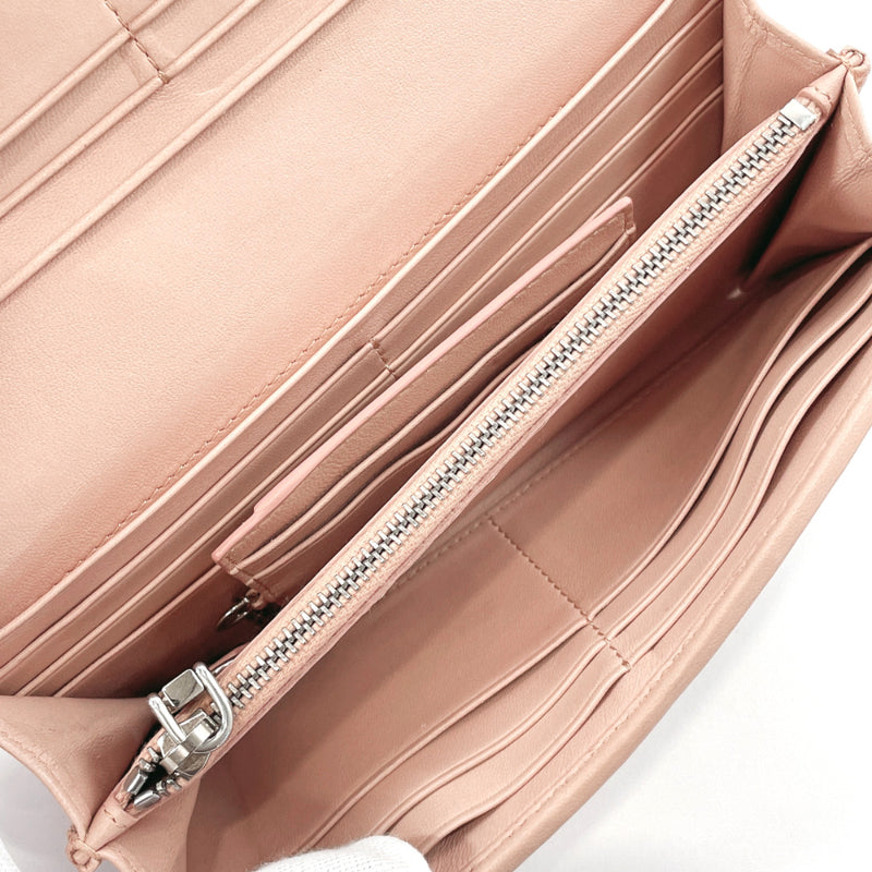 MIUMIU purse Materasse leather pink Women Used
