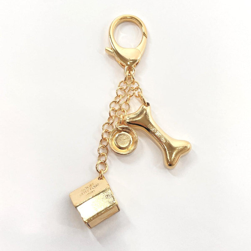 LOUIS VUITTON key ring M65177 Bijou Sac Baxter metal gold unisex Used –