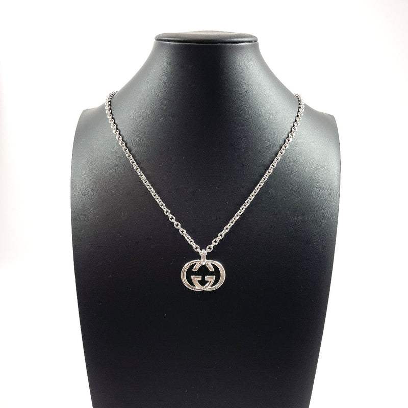 GUCCI Necklace 190489 GG Brit Silver925 Silver unisex Used