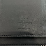 LOUIS VUITTON purse N63548 Zippy Wallet Vertical Damier Infini Black mens Used