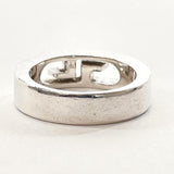 GUCCI Ring Interlocking G Silver925 #12(JP Size) Silver Women Used - JP-BRANDS.com