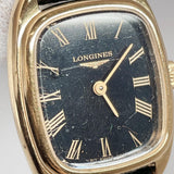 LONGINES Watches Hand Winding Vintage Stainless Steel/leather Black Black Women Used - JP-BRANDS.com