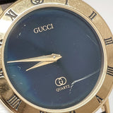 GUCCI Watches 3000M Vintage quartz Stainless Steel/leather Black Black Women Used - JP-BRANDS.com