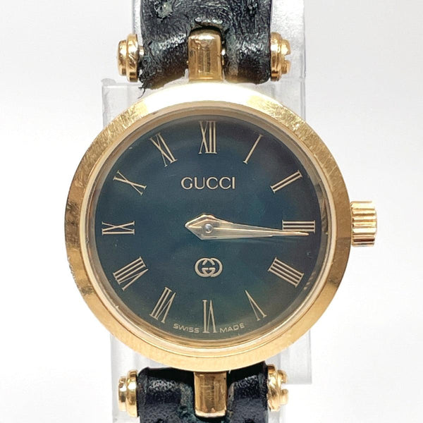 GUCCI Watches 137.1 Sink quartz Sherry line Stainless Steel/rubber