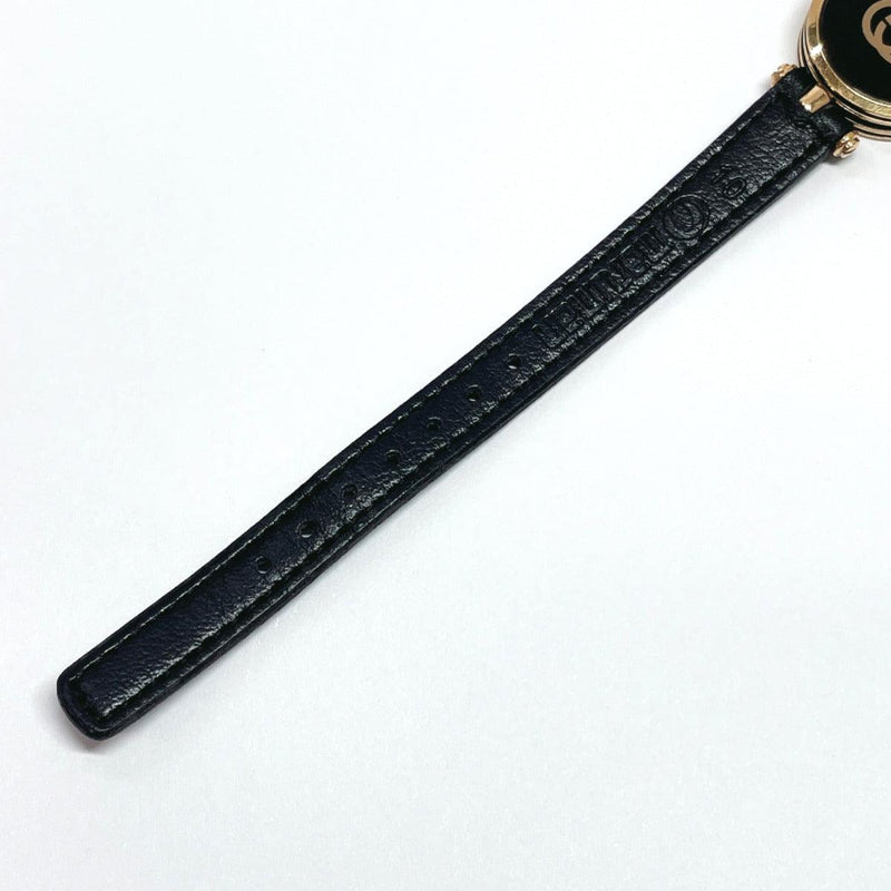 GUCCI Watches Vintage quartz Sherry line Stainless Steel/leather Black Black Women Used - JP-BRANDS.com