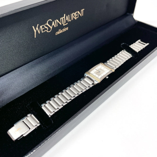 YVES SAINT LAURENT Watches 5421-H04732 Y quartz Stainless Steel Silver Silver Women Used