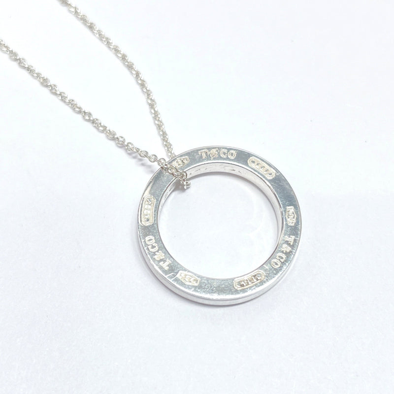 TIFFANY&Co. Necklace 1837 Circle Pendant Silver925 Silver Women Used